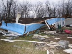 Přes USA se prohnal orkán s rychlostí až 40 m/s v nárazech. Fotka pořízena přes weather.com