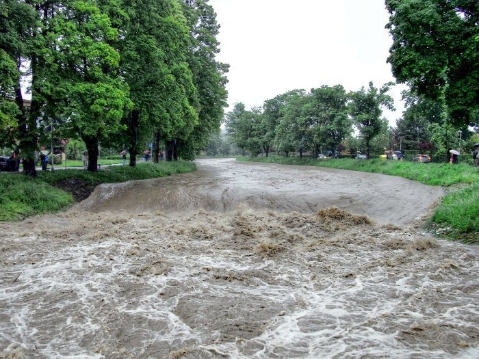Ilustrační foto z povodní 2010