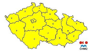 Upozornění ČHMÚ