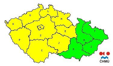 Upozornění ČHMÚ
