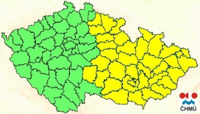 Upozornění ČHMÚ