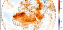 Severní Afrika hlásí nový rekord, bylo zde až +51,3°C