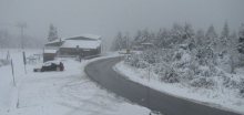 Páteční ráno bylo na horách bílé, Březník hlásil 10 cm nového sněhu