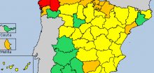 Španělské úřady vydaly nové varování před bouří