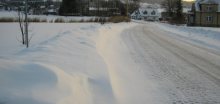 Sněžení a vítr ztěžují dopravu, některé silnice