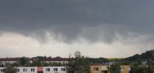 Přes Zlínský kraj se přehnala silná bouřka