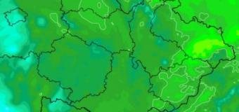Po ránu padlo hned několik teplotní rekordů, bylo až 13,7°C