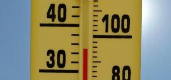 Pondělní první tropické teploty a hned s teplotou až +33,7°C