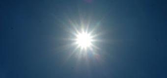 Páteční den přinesl vysoké teploty, bylo až 15,5°C