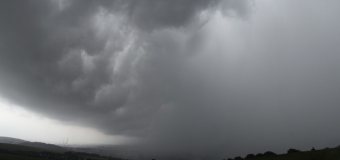 Silná bouřka na SV Moravy - fotogalerie