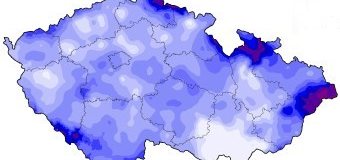 Na území ČR napršelo v červenci průměrně 103mm srážek